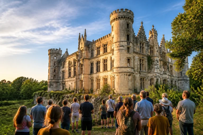 Chateau de la mothe chandeniers un passe un futur